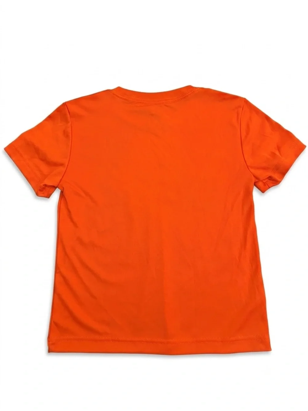 Nike Boys Dri-FIT Bright Orange Big Logo Graphic T-Shirt, Size L (6-7 YRS)